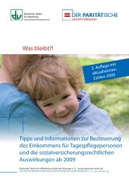 Was bleibt?! Tipps und Informationen zur Besteuerung des