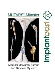 MUTARS Broschüre 2009.indd - Canmed Ortopedi Medikal