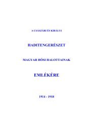 A CSÁSZÁRI ÉS KIRÁLYI - Magyar Tengerészek Egyesülete