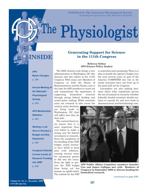 Physiologist Physiologist - American Physiological Society