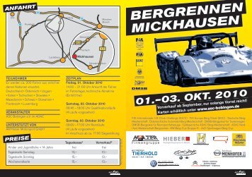 bergrennen mickhausen 01.-03. okt. 2010 - ASC Bobingen