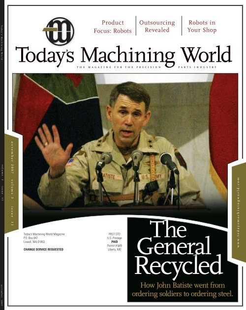 Recycled - Today's Machining World