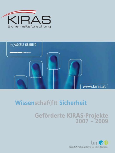 KIRAS Projekte2 NV.qxp - KIRAS Sicherheitsforschung