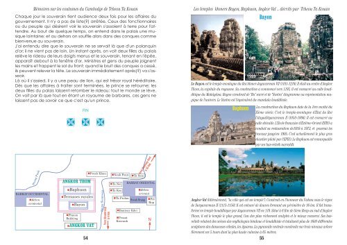 REPÈRES CHRONOLOGIQUES Protectorat français, règne du Roi ...