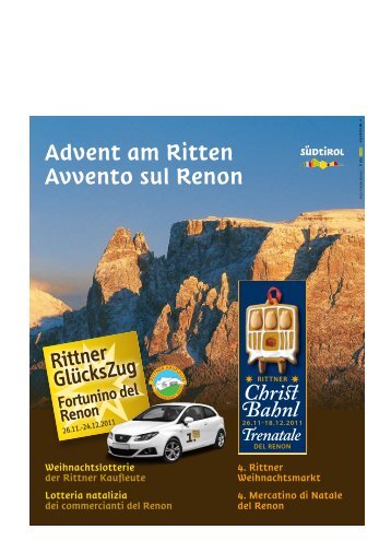 Chri ahnl - Tourismusverein Ritten