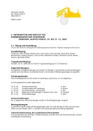 2. information und bericht - FEUERWEHR Gemeinde Laufach