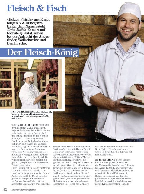 Fleisch & Fisch Der Fleisch-König - Holzen Fleisch