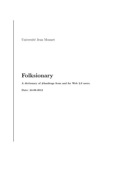 Folksionary