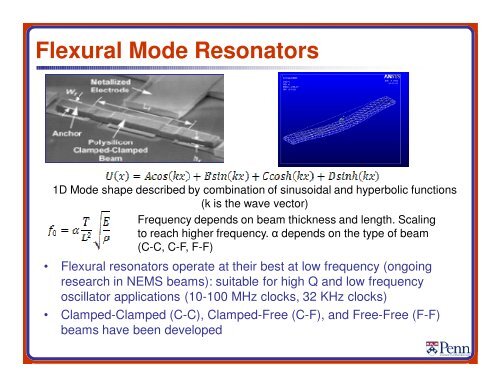 MEMS Resonators for Frequency Control and Sensing Applications