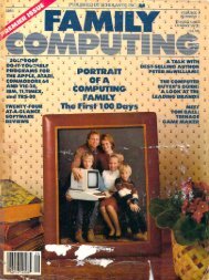 Mar. 1985 - Family Computing and K-Power Magazine Archives