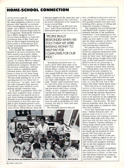 The First 100 Days - Family Computing and K-Power Magazine ...