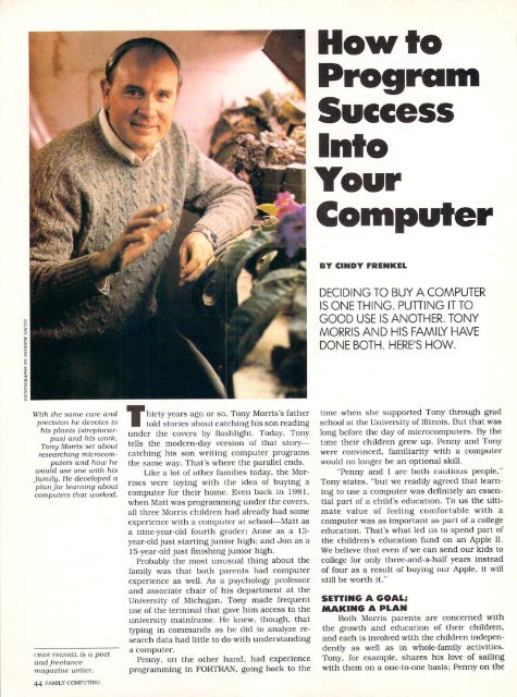 The First 100 Days - Family Computing and K-Power Magazine ...