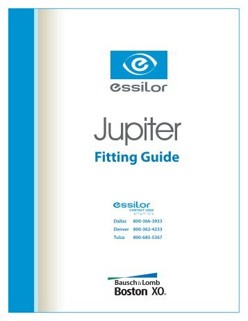 Jupiter Fit Guide.indd - ABBA Optical, Inc.