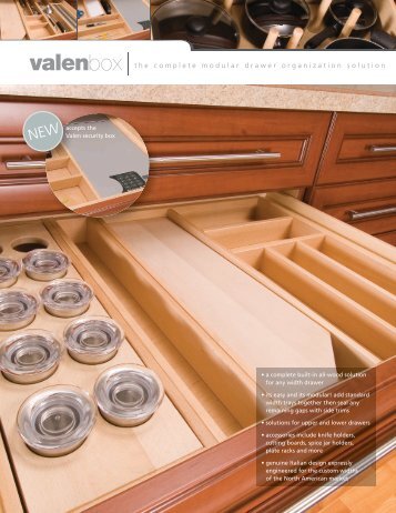 the complete modular drawer organization solution - Valen Drawers