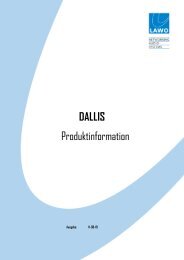 DALLIS Produktinformation - Lawo