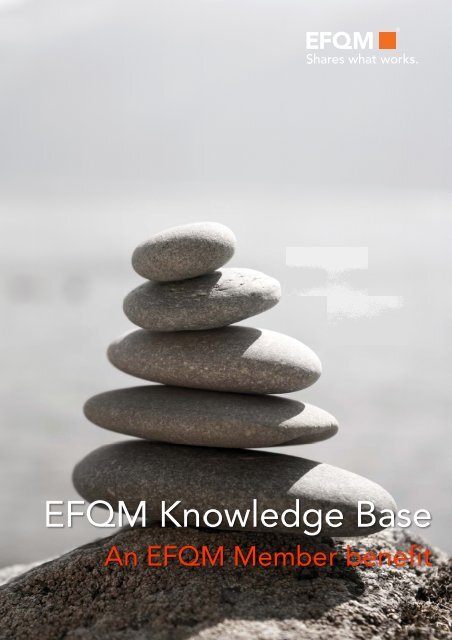 Knowledge Base One pager - EFQM