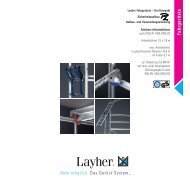 Sprossenleitern Layher 1016.091 Glasreiniger Aufsatz f