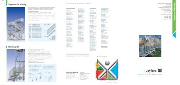 Temporäre Aufstiege - Layher