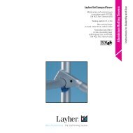 AuV - Uni Compact - Layher