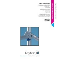 Aluminium Rolling Towers - Layher