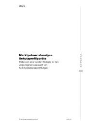 Marktpotenzialanalyse Schutzprofilgeräte - LBD ...