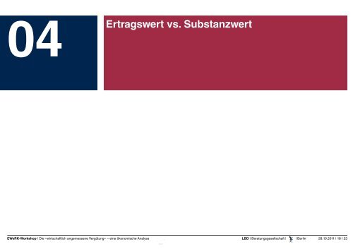 Die »wirtschaftlich angemessene Vergütung - LBD ...