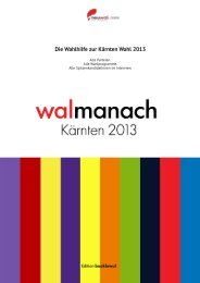 neuwal walmanach Kärnten 2013