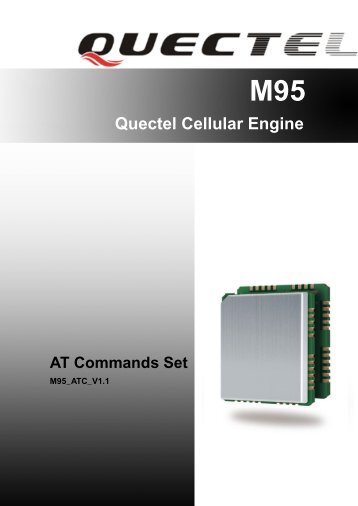 Quectel M95 AT commands set - Acme Systems srl