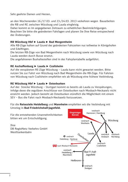 Fahrplan (Würzburg Hbf 