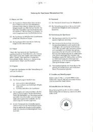 Satzung der Sparkasse Münsterland Ost - Kreis Warendorf