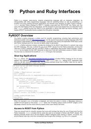 Linear Algebra - Root - Cern