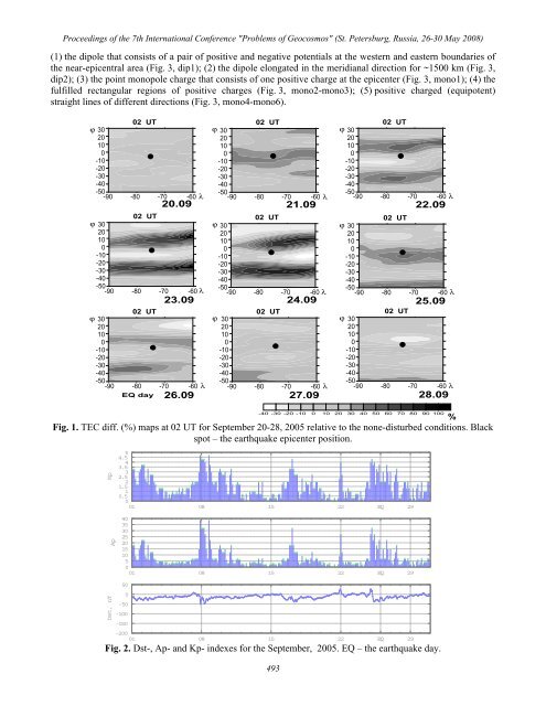 PROBLEMS OF GEOCOSMOS