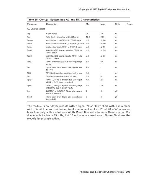 Sable CPU Module Specification