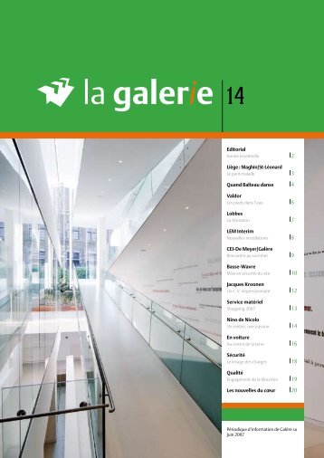 la galerie 14 - Galere