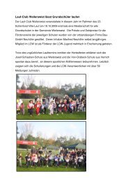 LCW läßt Grundschüler laufen vom 18.10.2009 - Lauf-Club ...