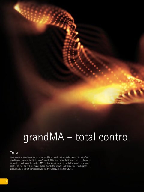 grandMA - total control - LDDE Vertriebs GmbH
