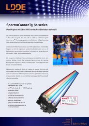 SpectraConnecT5 /e-series