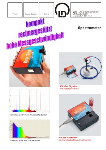 Spektrometer - LD DIDACTIC