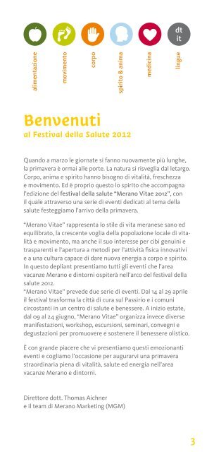 Merano Vitae Sommer 2012