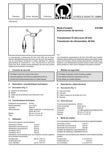 " Soporte " Tige - LD DIDACTIC