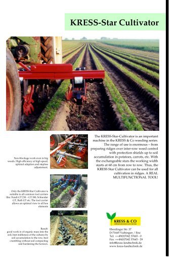 KRESS-Star Cultivator - Kress-landtechnik.de