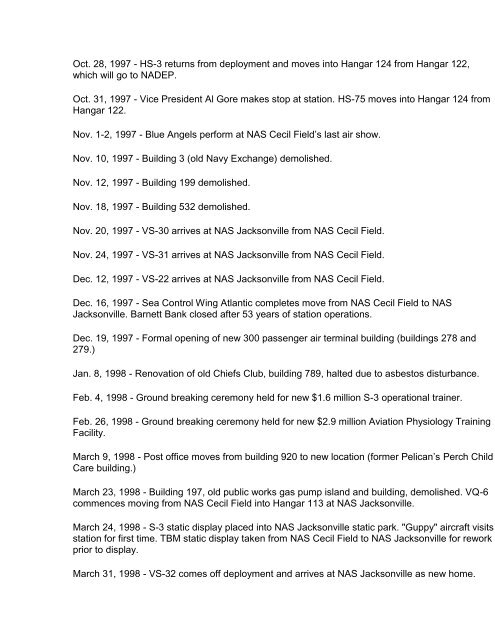 Naval Air Station Jacksonville From 1907 to Present - CNIC.Navy.mil ...