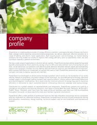 Download Company Profile - PowerSines