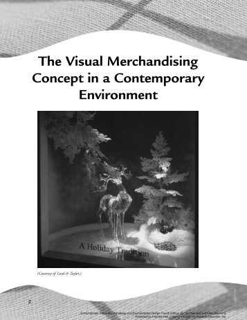 The Visual Merchandising Concept in a Contemporary ... - Pearson