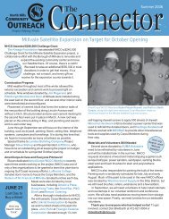 Newsletter Summer 2006 - North Hills Community Outreach