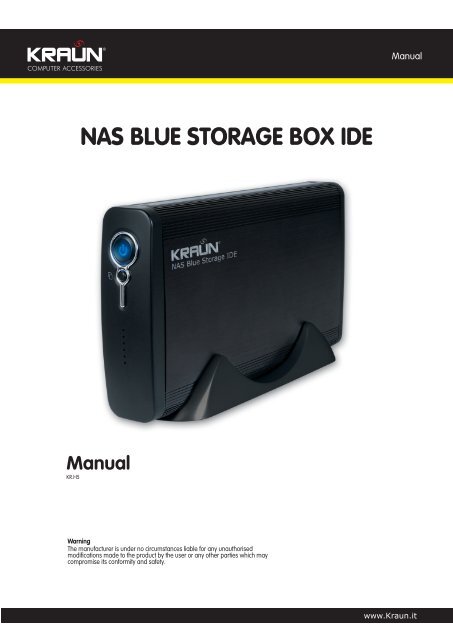 nas blue storage box ide - Kraun