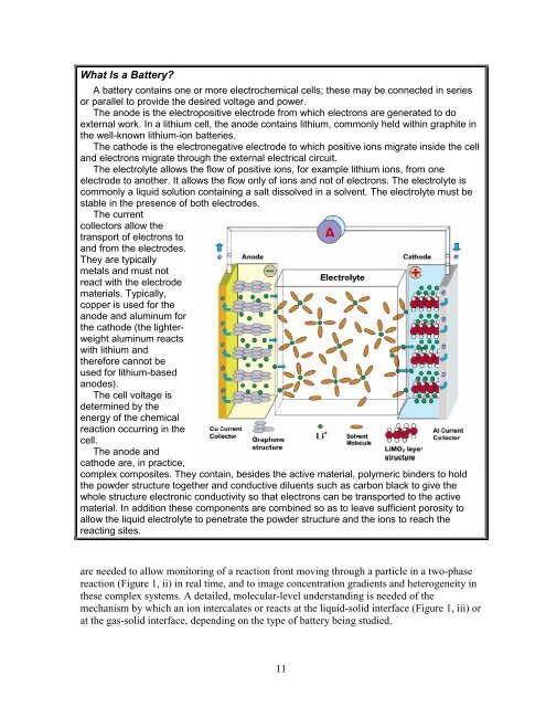 Basic Research Needs for Electrical Energy Storage: Report of the ...