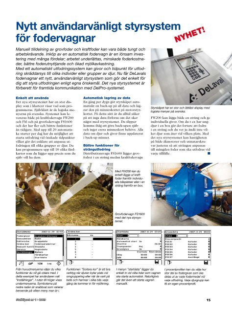 Utgiven av DeLaval Sales AB