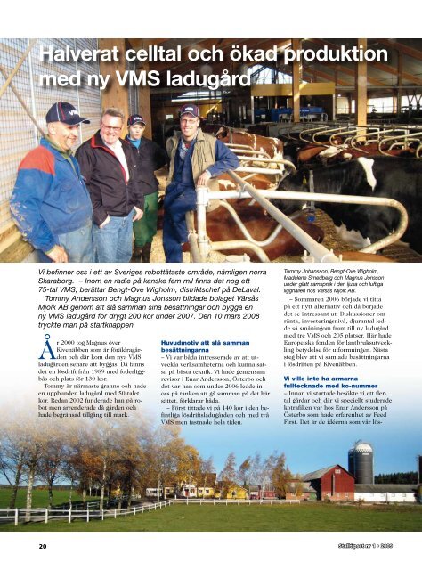 Utgiven av DeLaval Sales AB