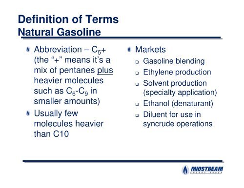 NGL 101- The Basics - EIA